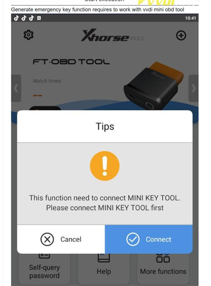 Xhorse MINI OBD Tool FT-OBD for Toyota Smart Key Support Add Key