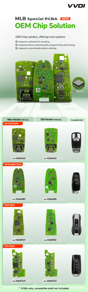 unlock xhorse mlb smart remote for mlb tool 1